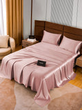 SilkSilky NL 22Momme Pure Silk Bedding Set BleekMauve 002