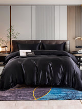 [Zwart] SilkSilky-NL 22Momme Bedding Set 001,