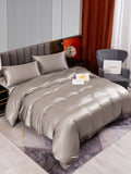 SilkSilky NL 22Momme Pure Silk Bedding Set Grijs 002