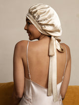 [Beige] SilkSilky-NL Slaapmutsen 005
