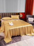 SilkSilky NL 22Momme Pure Silk Bedding Set Champagne 004