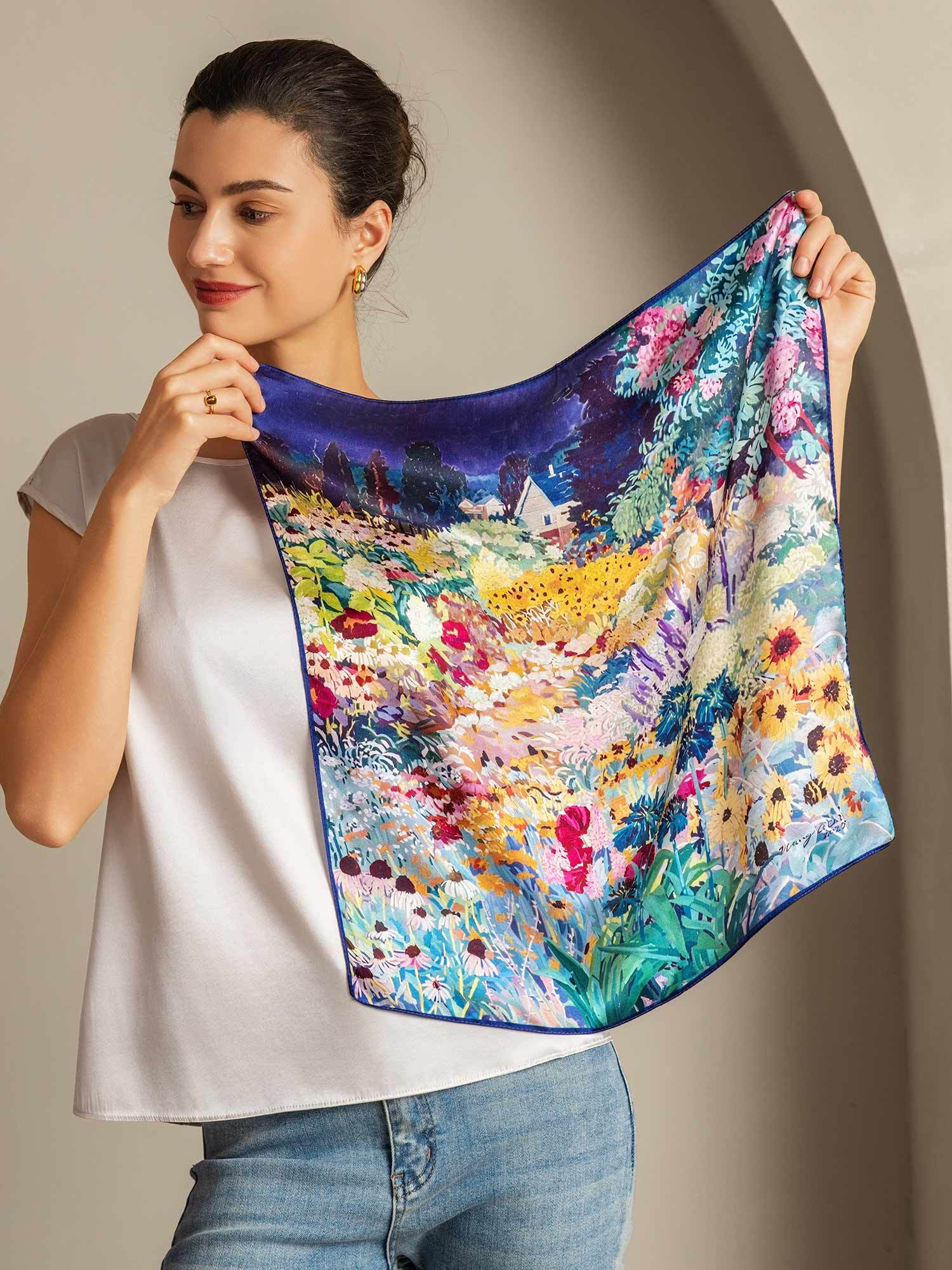 [P093] SilkSilky-NL Zijde Scarf 002
