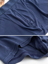 [Donkerblauw] SilkSilky-NL Heren Ondergoed 007