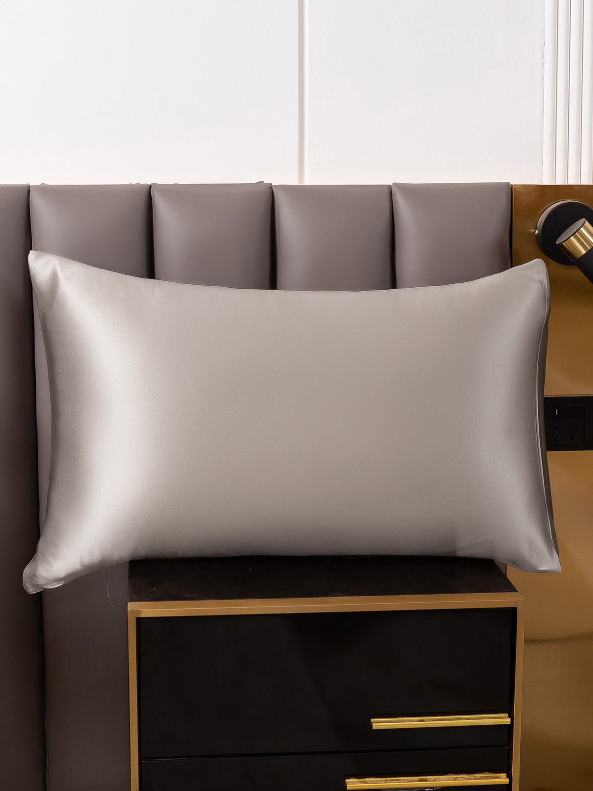 [Grijs] SilkSilky-NL 19Momme Pillowcase 001
