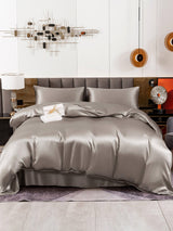 [Grijs] SilkSilky-NL 19Momme Bedding Set 002
