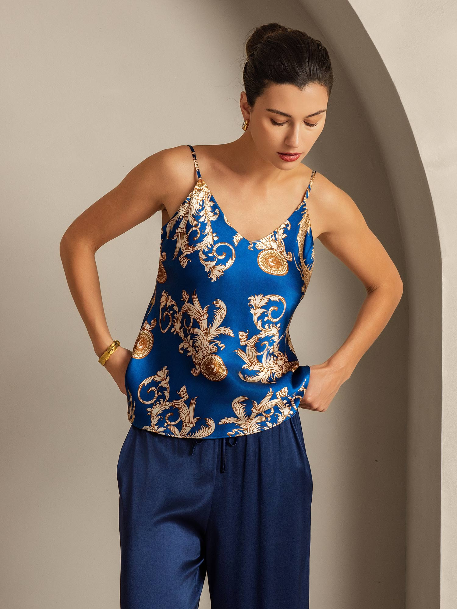 [Navy Draak] SilkSilky-NL Camisoles 007