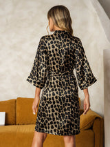[Leopard] SilkSilky-NL Womens Robe 002,