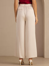 [Beige] SilkSilky-NL Womens Pants 002