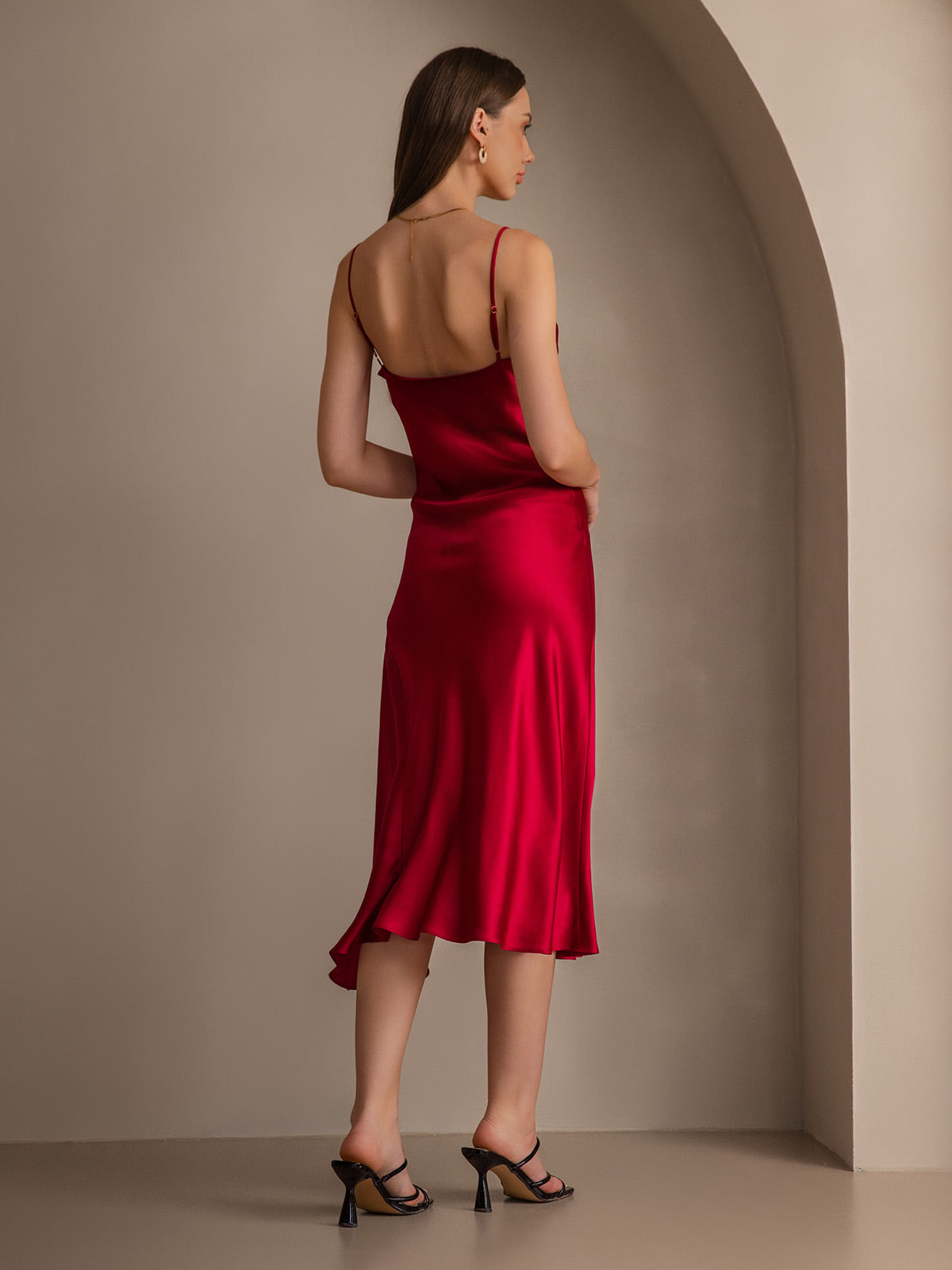[Wijn] SilkSilky-NL 19Momme Dress 002