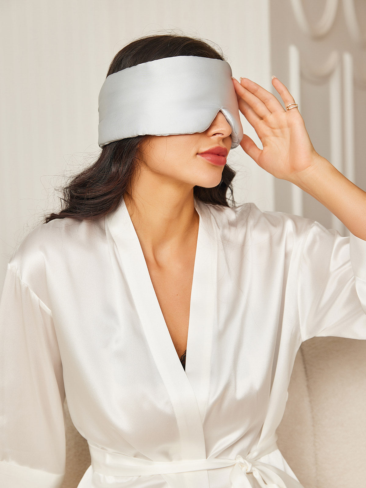 [Zilver] SilkSilky-NL 19Momme Eye Mask 003