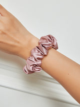 [Bleek Mauve] SilkSilky-NL Scrunchie 001