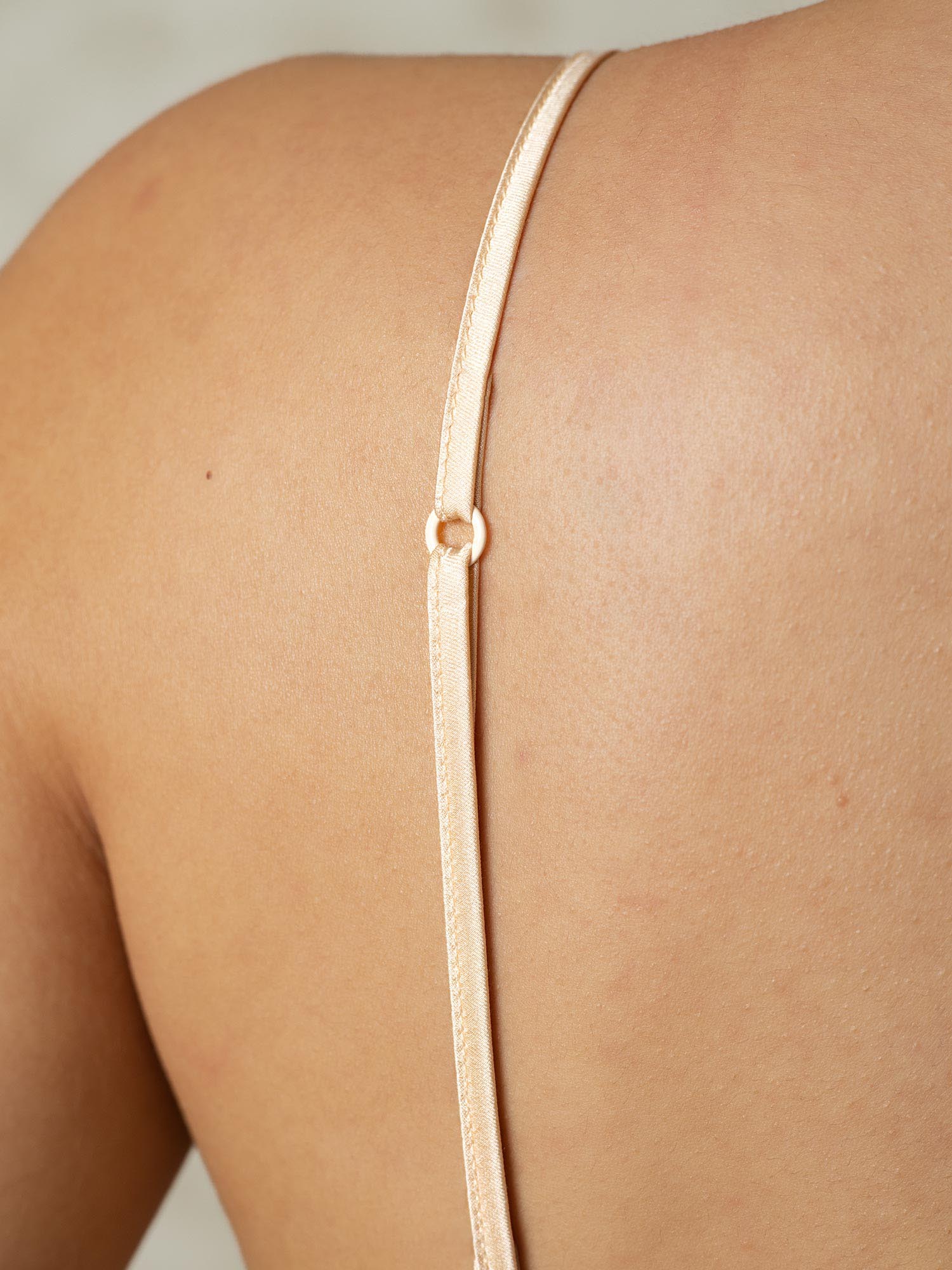 [Tan] SilkSilky-NL Zijde Gebreid Bra 005
