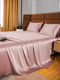 SilkSilky NL 22Momme Pure Silk Bedding Set BleekMauve 003