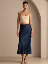 [Donkerblauw] SilkSilky-NL Rok 001