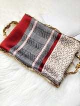 [P090] SilkSilky-NL Pure Silk Scarf 002