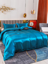 [Koningsblauw] SilkSilky-NL 19Momme Bedding Set 004