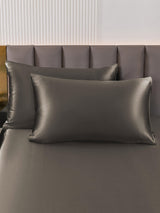 [Donkergrijs] SilkSilky-NL 30Momme Pillowcase 001