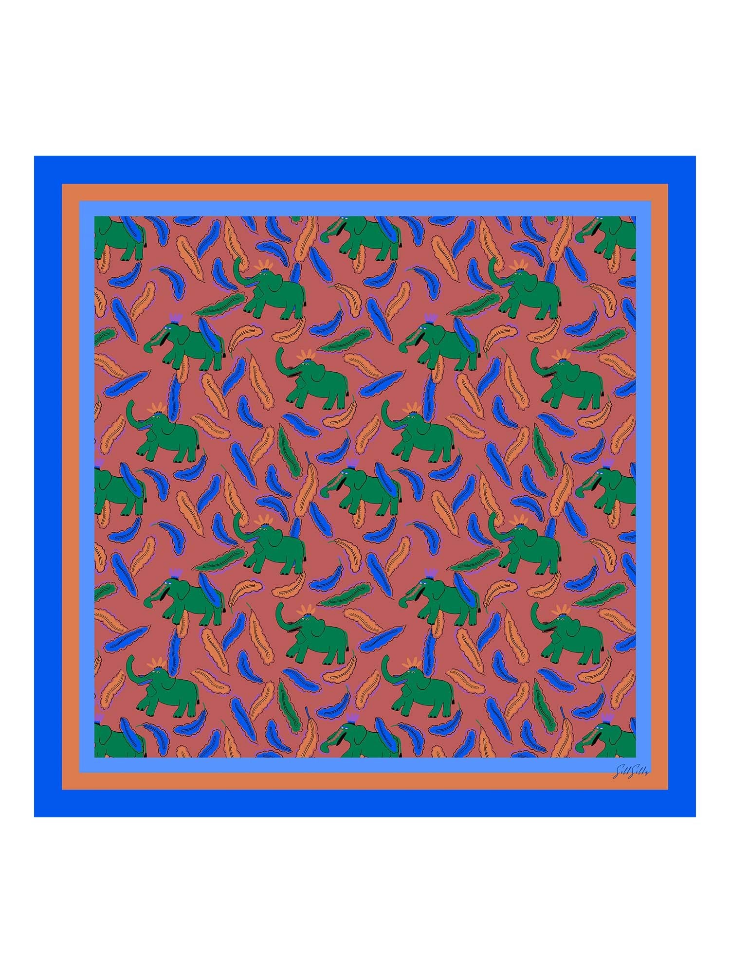 [Kleiolifant] SilkSilky-NL Scarf 001