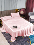 SilkSilky NL 22Momme Pure Silk Bedding Set Roze 002