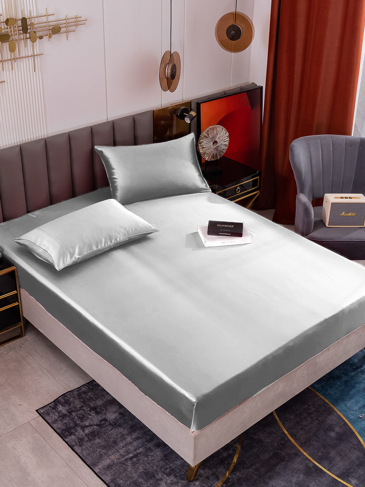 [Zilver] SilkSilky-NL 19Momme Bedding Set 001