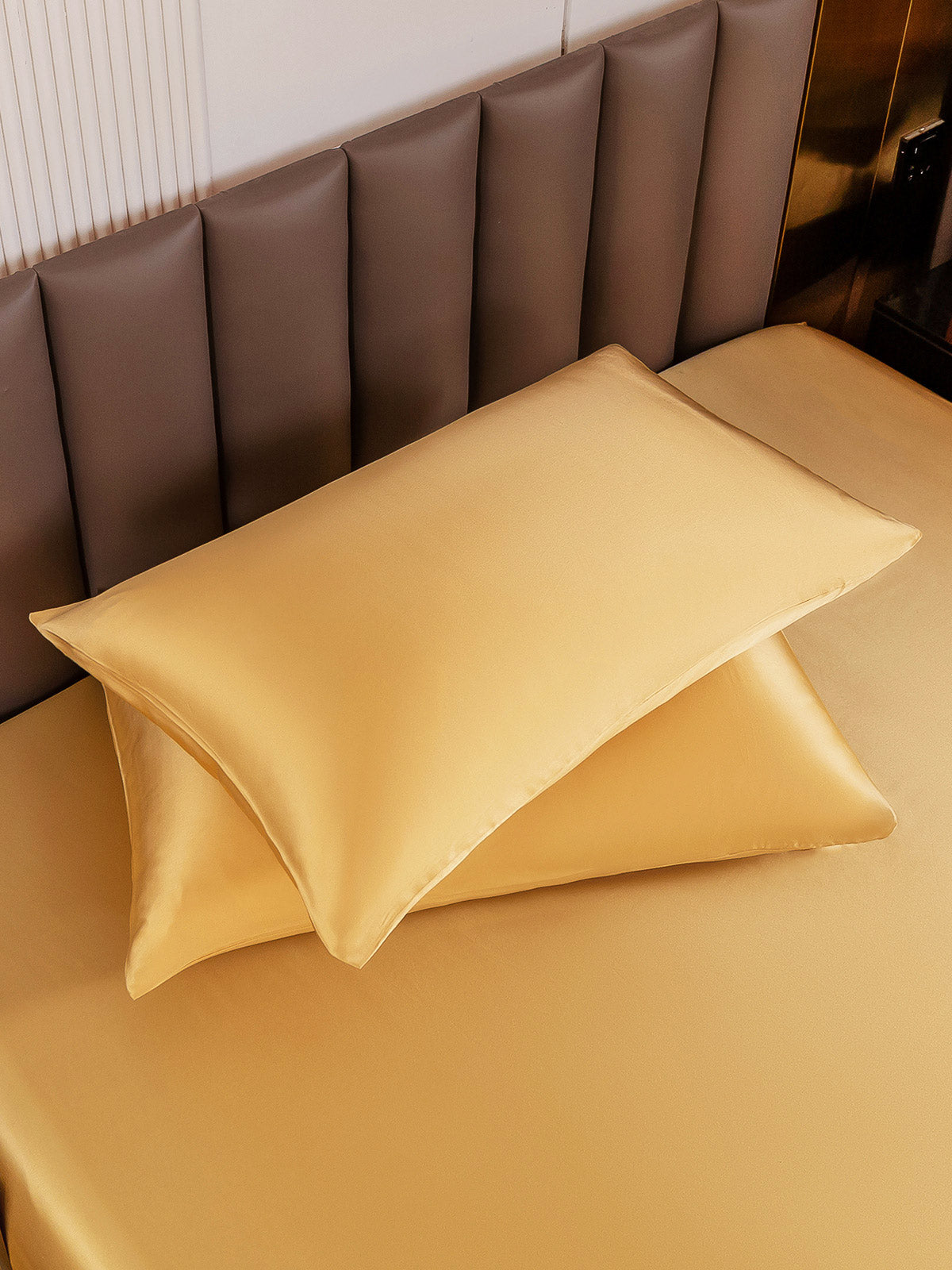 [Champagne] SilkSilky-NL 22Momme Pure Silk Pillowcase 005