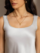 [Zilver] SilkSilky-NL Sleeveless Cami-Top 004