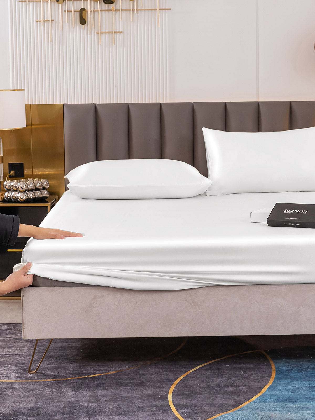 [Wit] SilkSilky-NL 19Momme Bedding Set 006