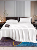 SilkSilky NL 22Momme Pure Silk Bedding Set Wit 001