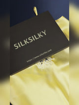 SilkSilky-NL Spaghetti Strap V Neck Nachthemd video 001
