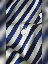 SilkSilky-NL Long Sleeve Lapel Collar Dames Blouse video 001
