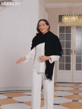 SilkSilky-NL Wol Sjaal video 001