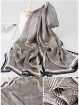 [P027] SilkSilky-NL Pure Silk Scarf 006