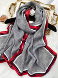 SilkSilky NL Pure Silk Scarf Rode 001