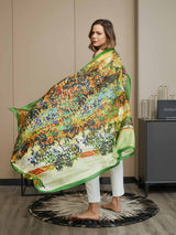 [P072] SilkSilky-NL Pure Silk Scarf 004