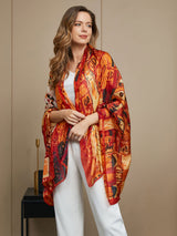 [P073] SilkSilky-NL Pure Silk Scarf 010