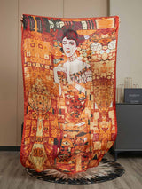 [P073] SilkSilky-NL Pure Silk Scarf 003