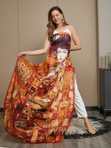 [P073] SilkSilky-NL Pure Silk Scarf 008
