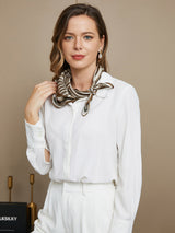 [P042] SilkSilky-NL Pure Silk Scarf 003