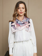 [P017] SilkSilky-NL Pure Silk Scarf 005
