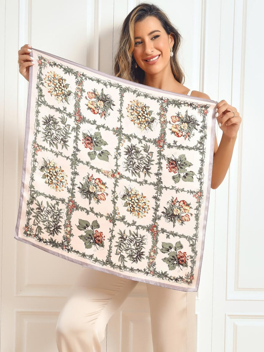 [P053] SilkSilky-NL Pure Silk Scarf 001