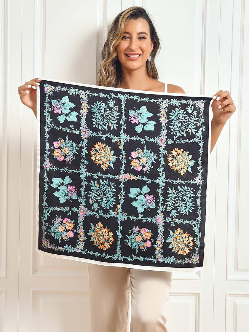 [P051] SilkSilky-NL Pure Silk Scarf 001