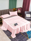 SilkSilky NL 25Momme Pure Silk Bedding Set Roze 002