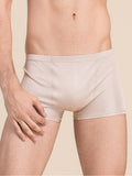 SilkSilky NL Zijde Gebreid Mens Underwear Beige 001