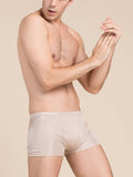 SilkSilky NL Zijde Gebreid Mens Underwear Beige 002