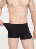 SilkSilky NL Zijde Gebreid Mens Underwear Zwart 003