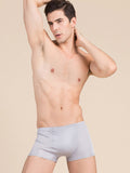 SilkSilky NL Zijde Gebreid Mens Underwear Grijs 003