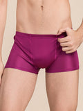 SilkSilky NL Zijde Gebreid Mens Underwear Wijn 001